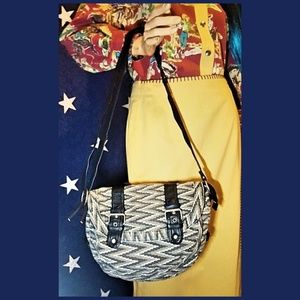 Distressed Olsenboye Crossbody Bag